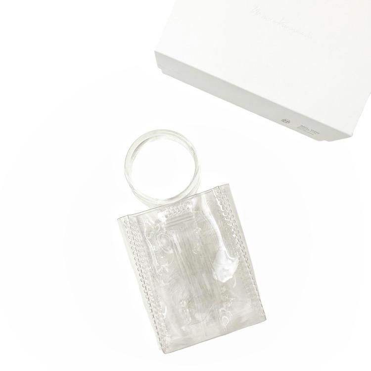 Mame Kurogouchi マメクロゴウチ Vinyl Chloride Mini Hand Bag Mame Kurogouchi マメクロゴウチ Vinyl Chloride Mini Hand Bag