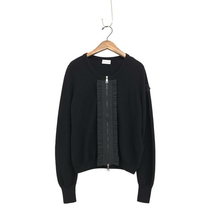 MONCLER 󥯥졼 CARDIGAN TRICOT åȥ˥åȥǥ ե ֥å XS I10939B00024