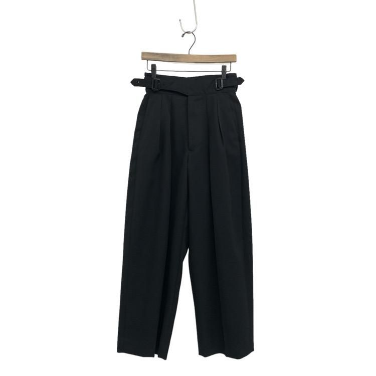 THE RERACS 24SS グルカパンツ BLACK メンズ|スラックス THE RERACS 24SS グルカパンツ BLACK メンズ|スラックス