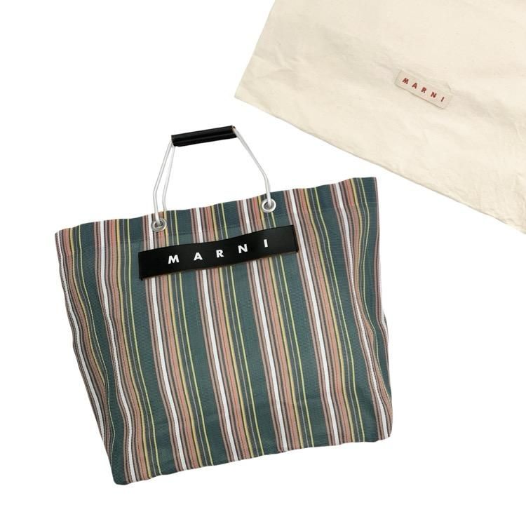 MARNI MARKET ޥ ޡå եե ȥ饤ץХå åȡ ꡼ޥ