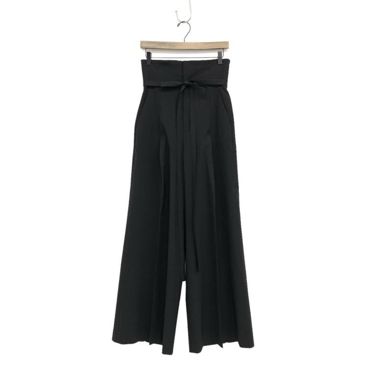 HYKE ϥ WEATHER HIGHT-WAISTED PANTS ϥȥ磻ɥѥ ֥å 1 241-13278