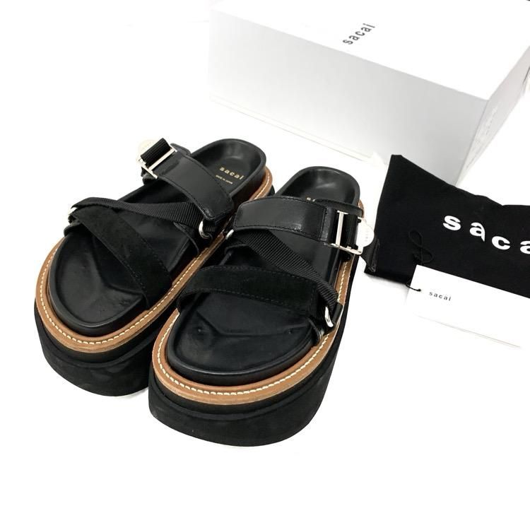 sacai サカイ Hybrid Belt Sandals プラットフォームサンダル sacai サカイ Hybrid Belt Sandals プラットフォームサンダル