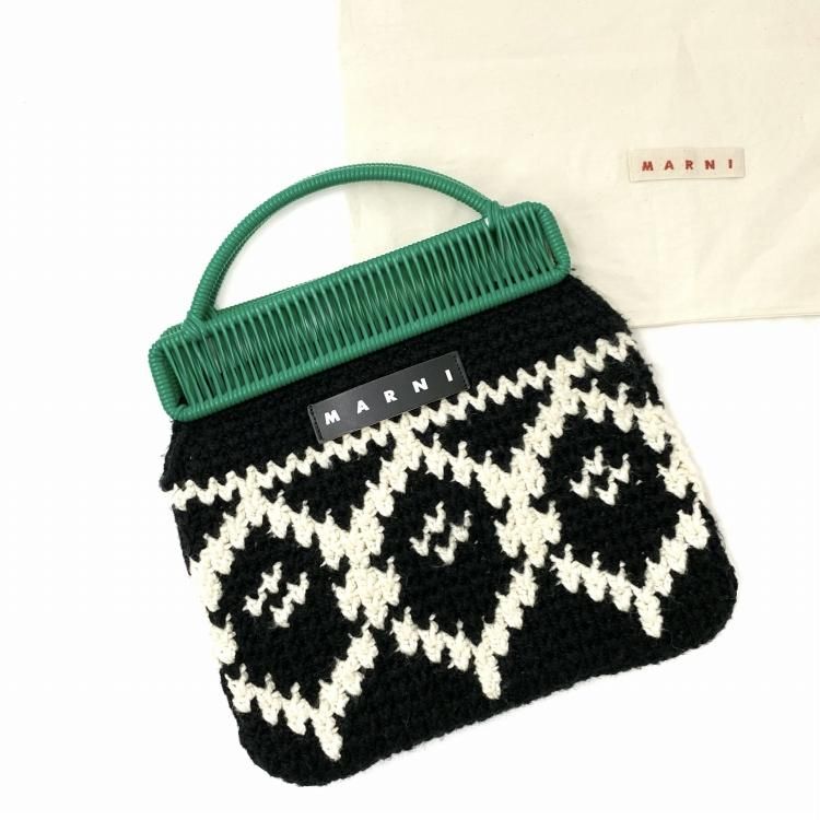 MARNI MARKET ޥ ޡå եե Хå ꡼ߥ֥å