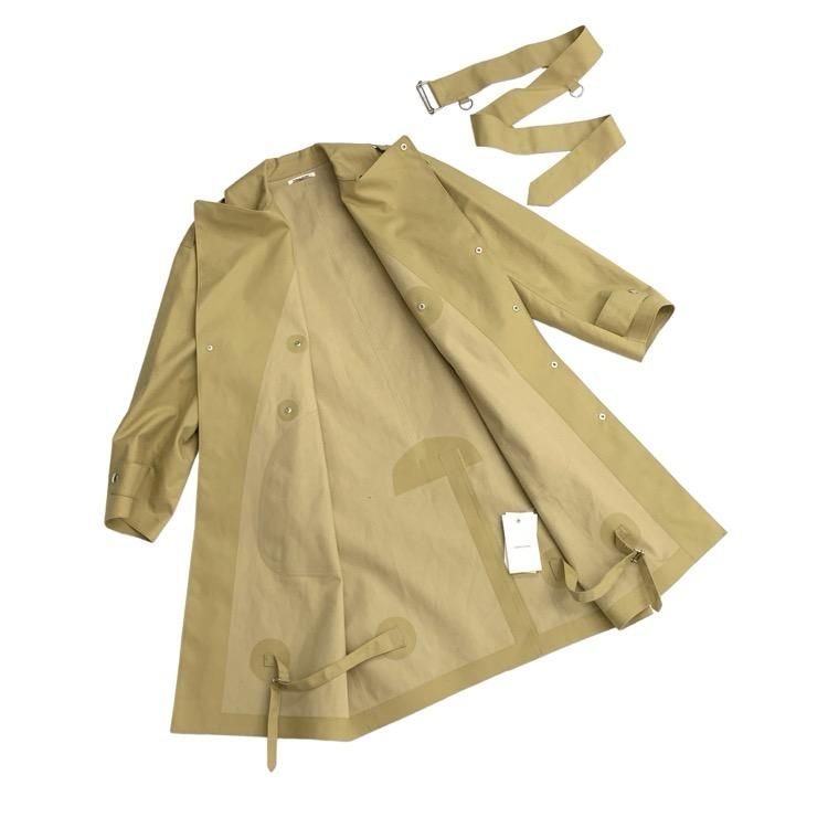 FUMIKA_UCHIDA フミカウチダ HORSE CLOTH BONDING TRENCH COAT FUMIKA_UCHIDA フミカウチダ HORSE CLOTH BONDING TRENCH COAT