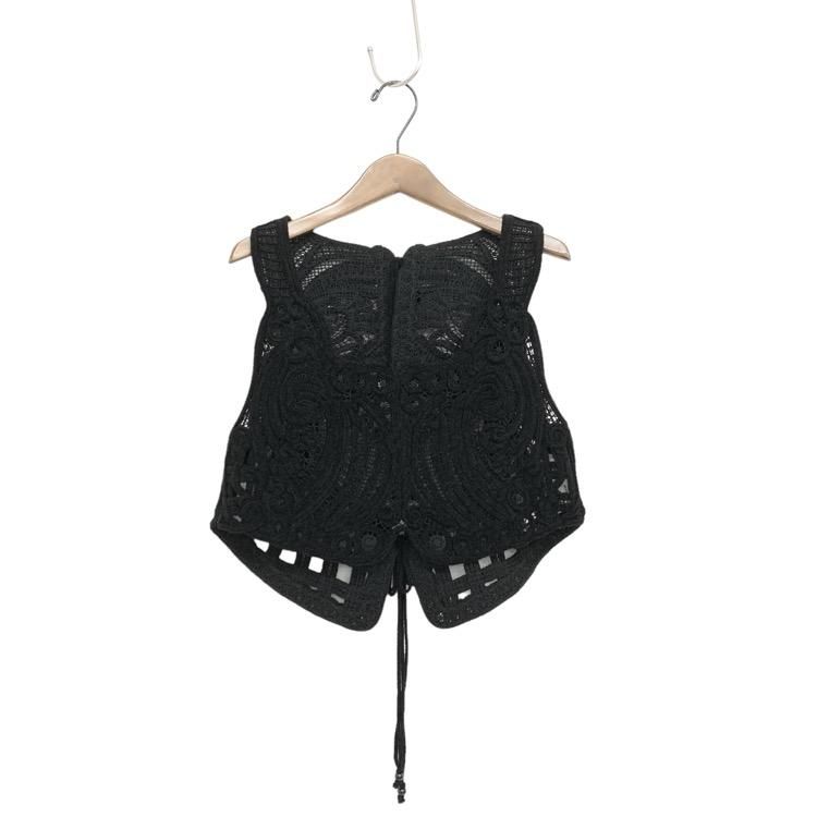 Mame Kurogouchi マメクロゴウチ Cord Embroidery Vest コード Mame Kurogouchi マメクロゴウチ Cord Embroidery Vest コード