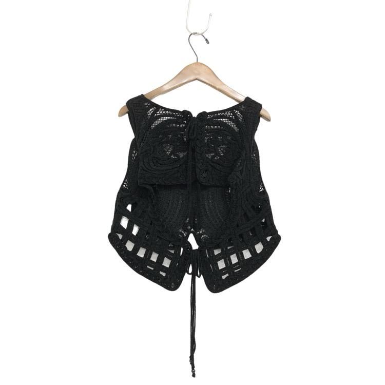Mame Kurogouchi マメクロゴウチ Cord Embroidery Vest コード Mame Kurogouchi マメクロゴウチ Cord Embroidery Vest コード
