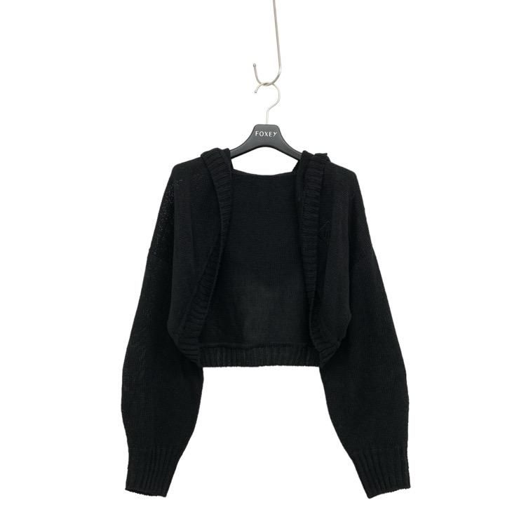 フォクシー FOXEY カーディガン レース 40 フォクシーFOXEY カーディガンレース40