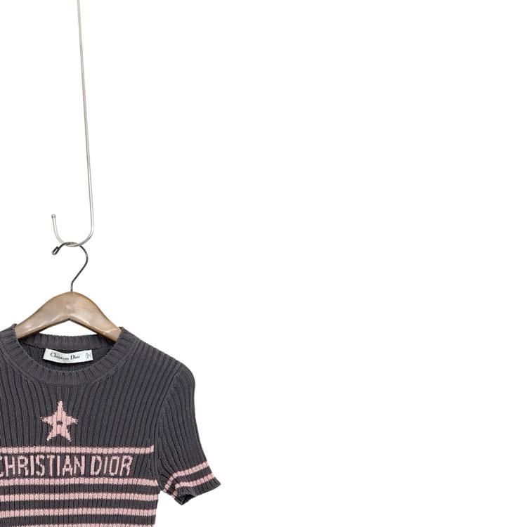 Christian Dior ニット 半袖 34 Christian Dior ニット 半袖 34