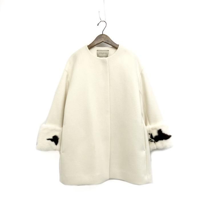 UNITED ARROWS ʥƥåɥ ߥ󥯥ե꡼֥ Ρ顼 ۥ磻 38 1525-266-3724