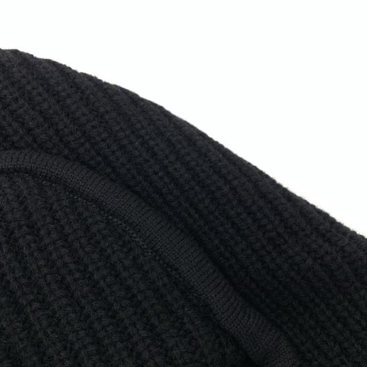 J_O×FUMIE=TANAKA ear cover knit cap【ベージュ】【レッド