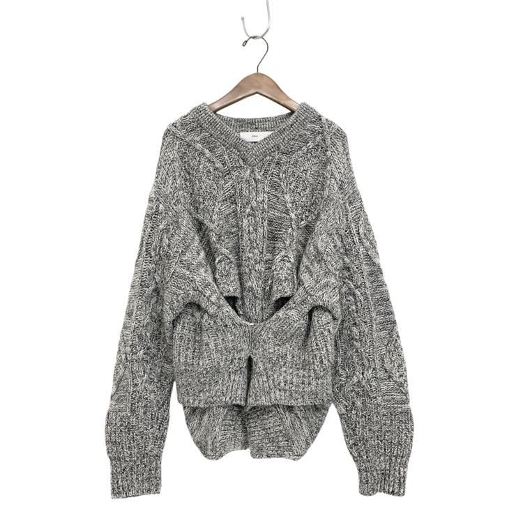 TOGA PULLA ȡץ CABLE KNIT TOP ѷ˥åȥȥåץ ֥륻 졼MIX 38 TP22-XN208