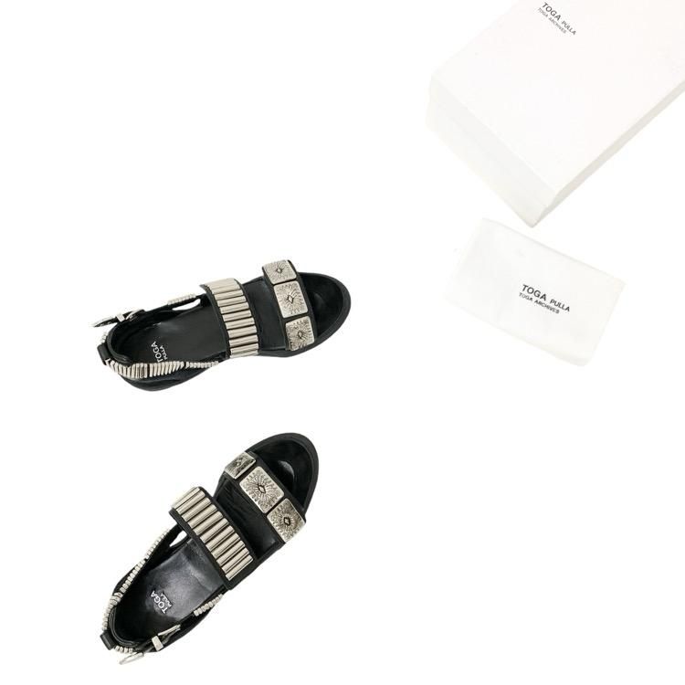 TOGA PULLA トーガプルラ METAL SNEAKER SANDALS メタル TOGA PULLA トーガプルラ METAL SNEAKER SANDALS メタル