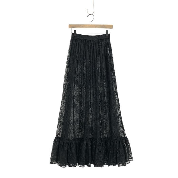 FUMIE=TANAKA եߥʥ HEME LACE FRILL SK إ졼ե륹 ޥ ֥å 1 F24A-42