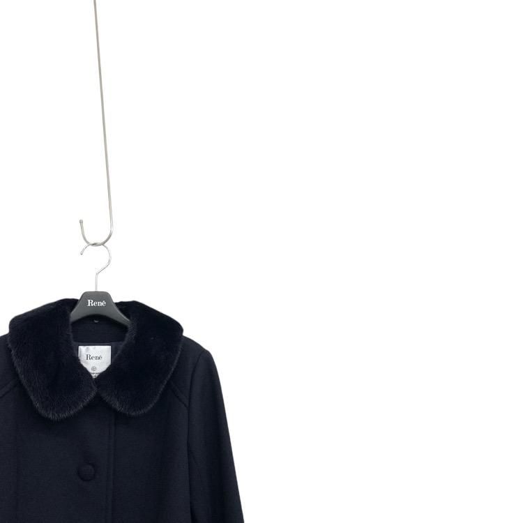 Rene ルネ コート レディキャサリン ウールカシミヤビーバー Rene ルネ コート レディキャサリン ウールカシミヤビーバー
