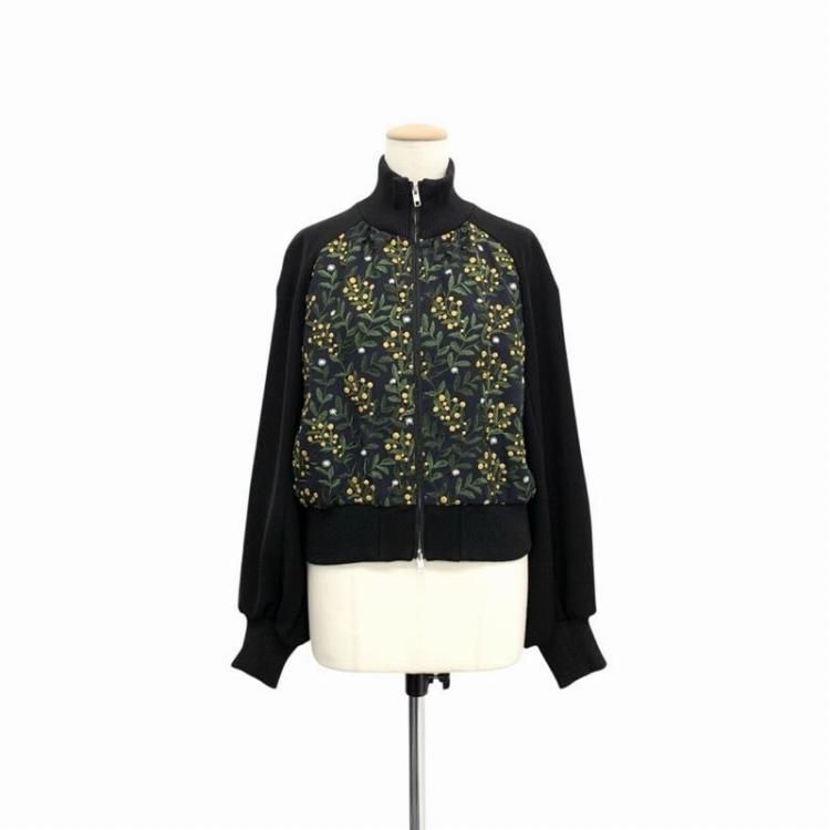 LOKITHO  EMBROIDERY COMBI BLOUSON ֥꡼ӥ֥륾 ֥å 2 LKF333-B2