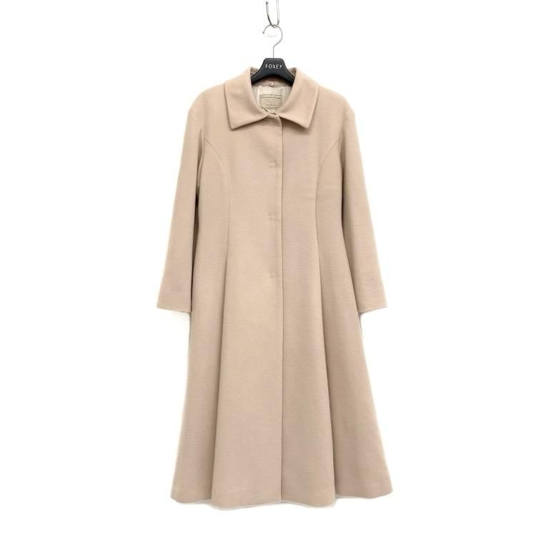 極美品】フォクシー カシミヤ Aライン コート ギャルソン フレア