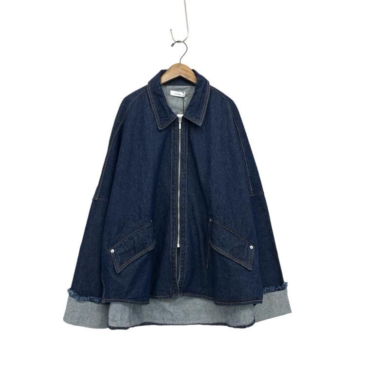 Knuth Marf ̡ޡ denim over shirt jacket С륨åȥǥ˥ॸ㥱å XS KM24EAG03