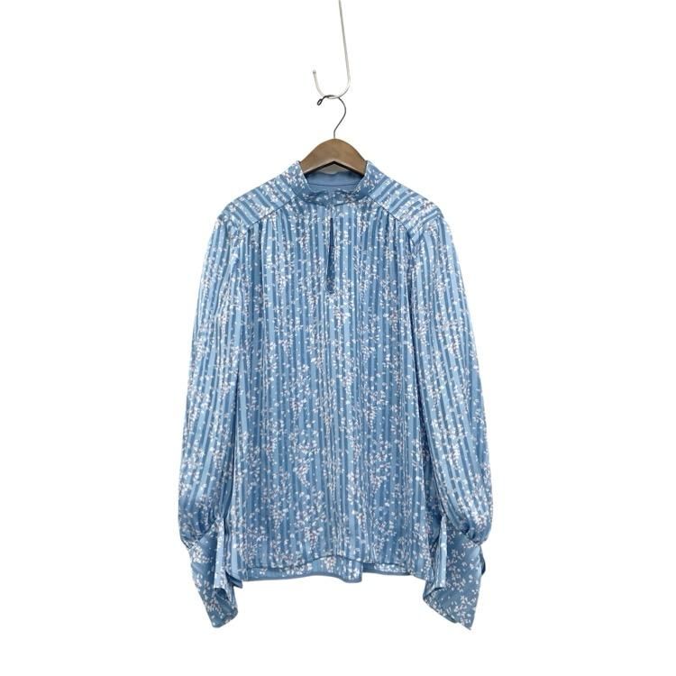 Mame Kurogouchi ޥ᥯ Pedicel Print Blouse ץȥ֥饦 ֥롼 2 MM21PS-SH721