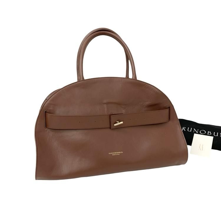 HARUNOBUMURATA ϥΥ֥饿 PIADA LEATHER BELTED BOSTON ԥ ܥȥХå HM22W1109-FIR01