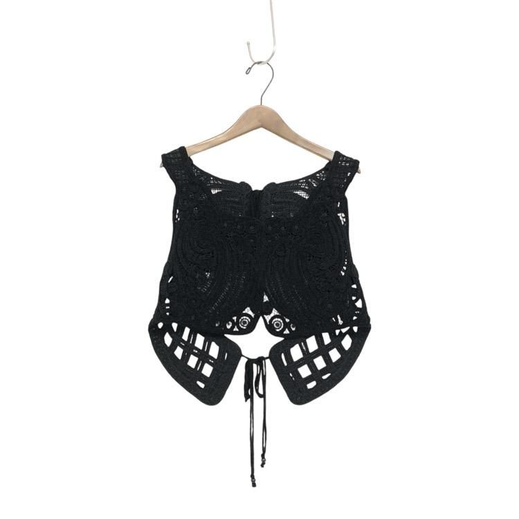 Mame Kurogouchi マメクロゴウチ Cord Embroidery Vest コード Mame Kurogouchi マメクロゴウチ Cord Embroidery Vest コード