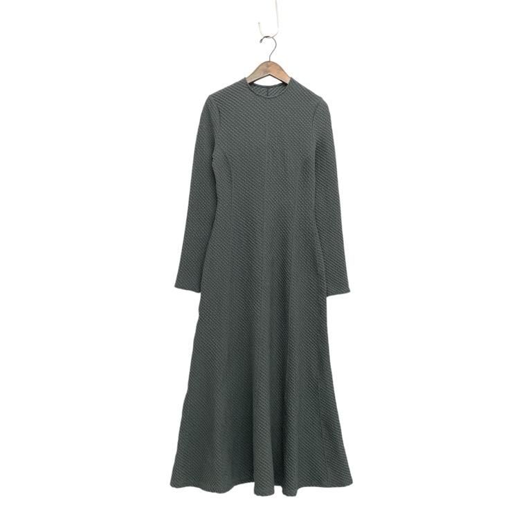 Mame Kurogouchi ޥ᥯ Shirring Jersey Jacquard Flared Dress ԡ 1 MM24FW-JS046