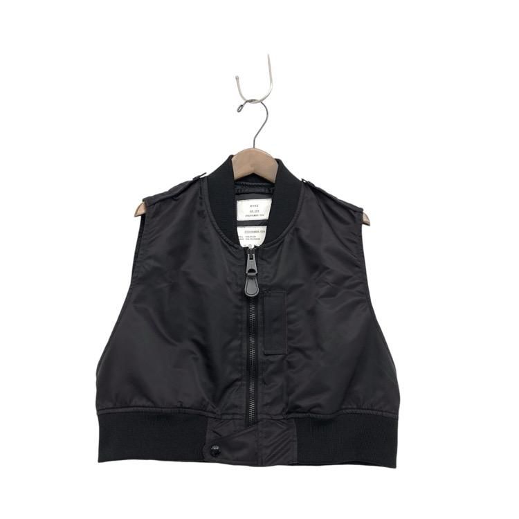 2023SS HYKE ϥ TYPE L-2A CROPPED TOP åץɥ֥륾 ٥ ֥å OSFA 231-17374