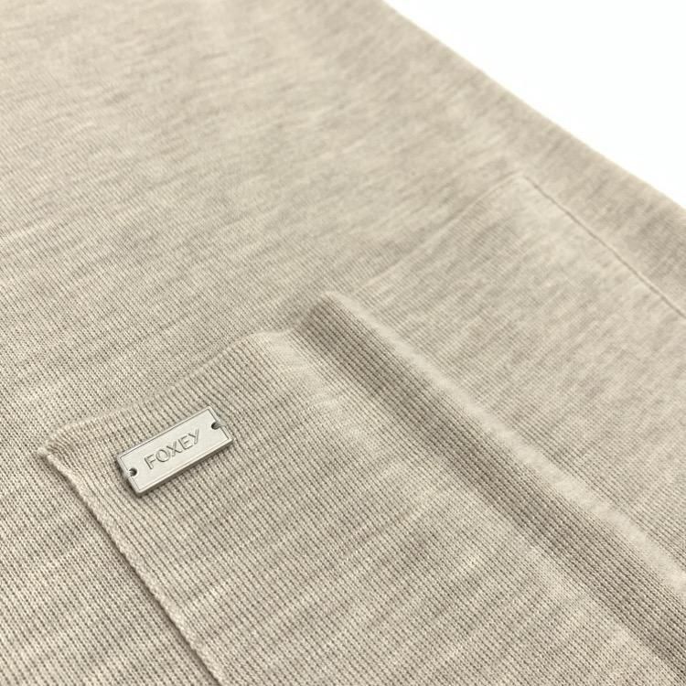 FOXEY フォクシー スレンダーフーディ ロング カーディガン FOXEY フォクシー スレンダーフーディ ロング カーディガン