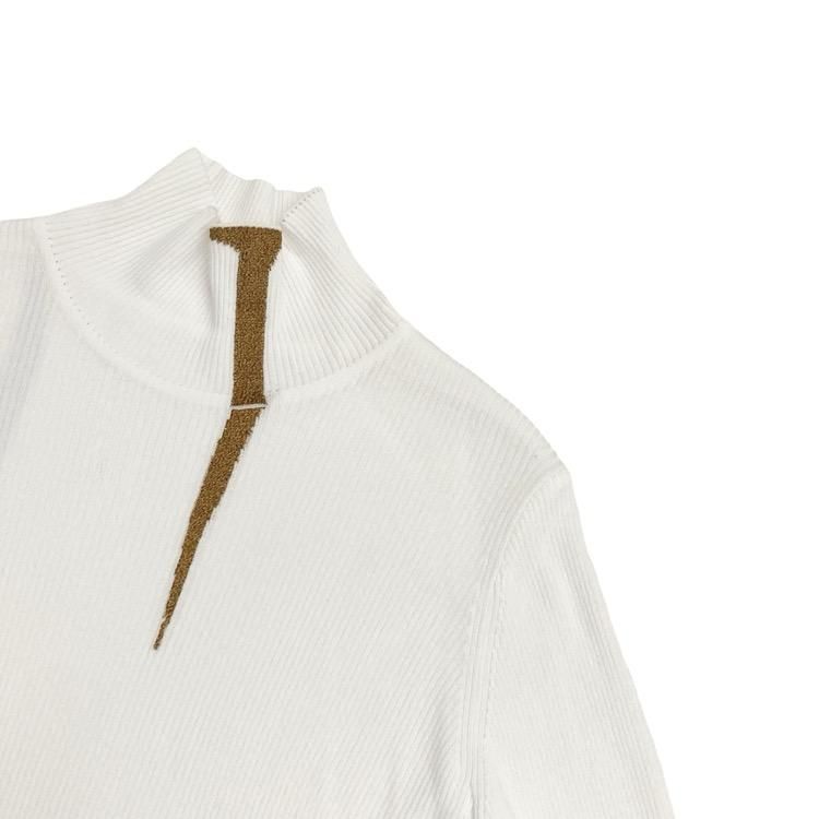 Mame Kurogouchi マメクロゴウチ Kintsugi High Neck Knitted Mame Kurogouchi マメクロゴウチ Kintsugi High Neck Knitted
