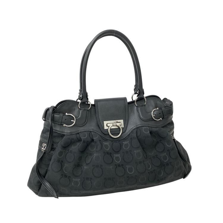 FERRAGAMO ե饬 ޥå Хå Х쥶 ֥å AU-21/6327