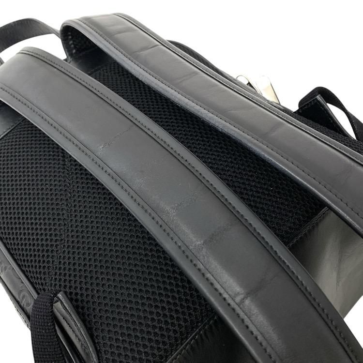 GUCCI グッチ シマ シグネチャーレザーバックパック ブラック GUCCI グッチ シマ シグネチャーレザーバックパック ブラック