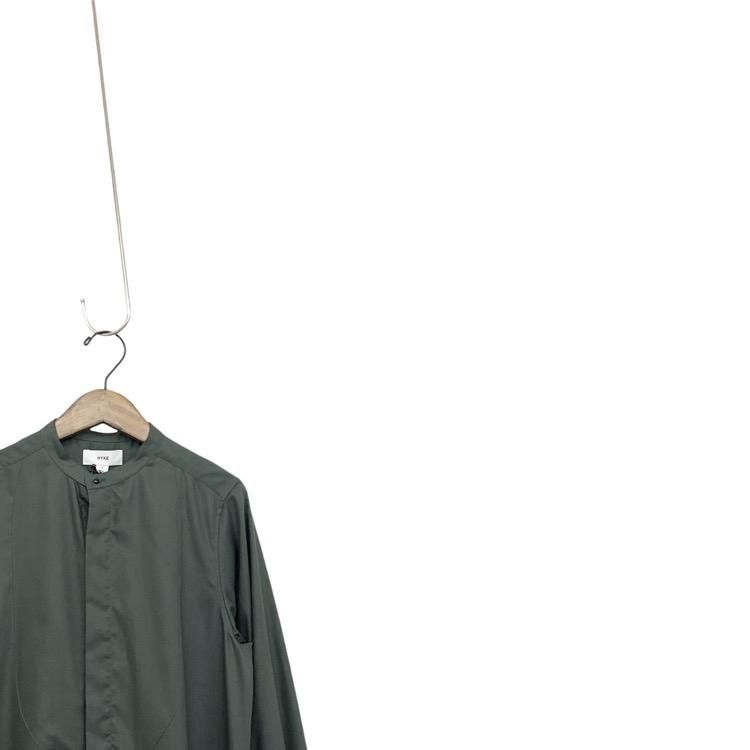 HYKE ハイク FD BOSOM SHIRT DRESS シャツワンピース HYKE ハイク FD BOSOM SHIRT DRESS シャツワンピース