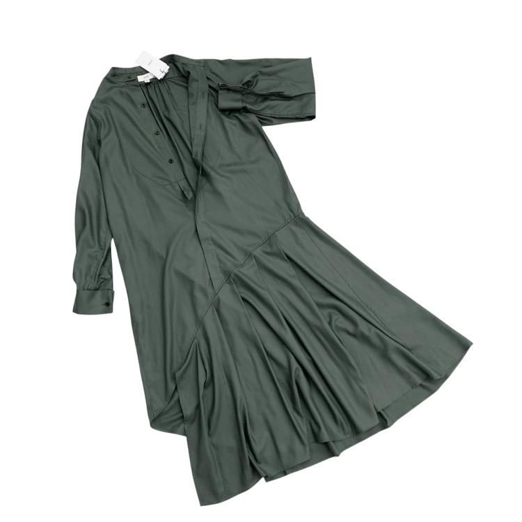 HYKE ハイク FD BOSOM SHIRT DRESS シャツワンピース HYKE ハイク FD BOSOM SHIRT DRESS シャツワンピース