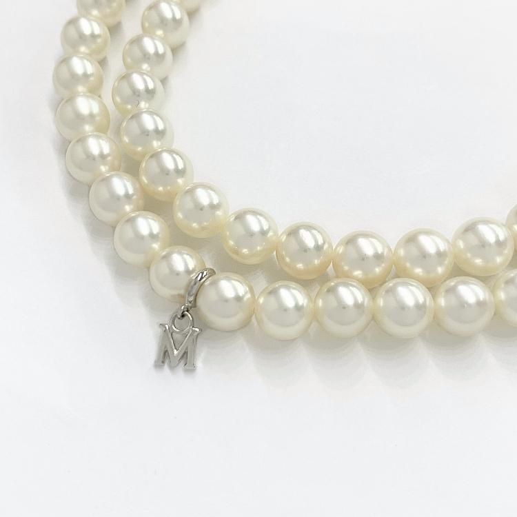 MIKIMOTO ߥ 󥰥ѡͥå쥹6.5mm 56cm K14WG 