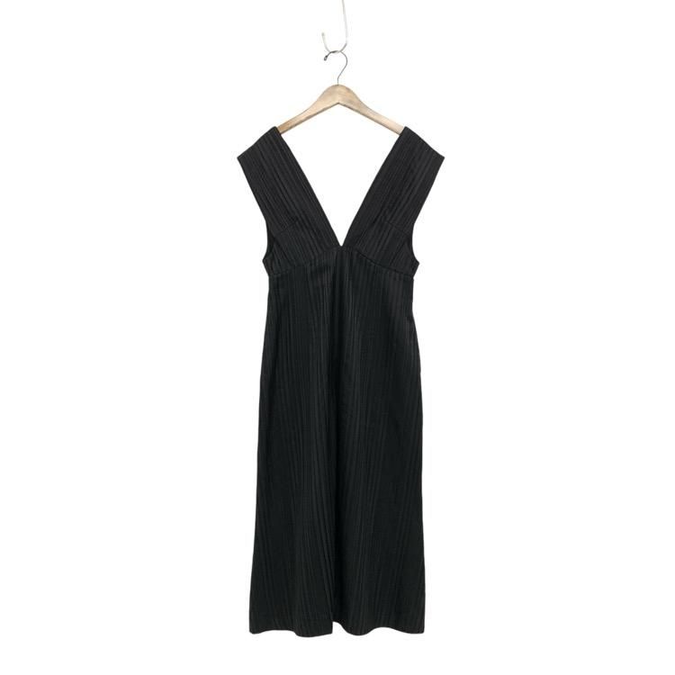 Mame Kurogouchi ޥ᥯ Ribbon Stripe V Neck Dress ȥ饤Vͥåԡ 2 MM20FW-DR047