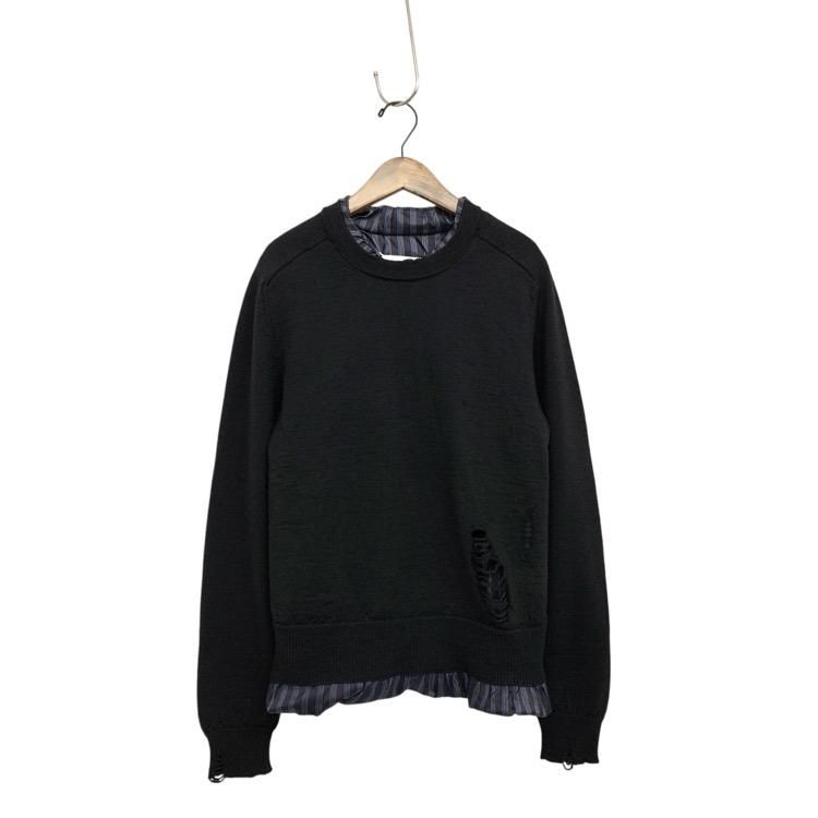 Maison Margiela ᥾ޥ른 12G쥤䡼ɥ˥å ᡼ù ֥å XS SI1HA0005