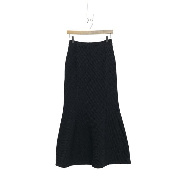 Mame Kurogouchi ޥ᥯ Shirring Jersey Jacquard Flare Skirt 㥬ɥ MM24SS-JS016