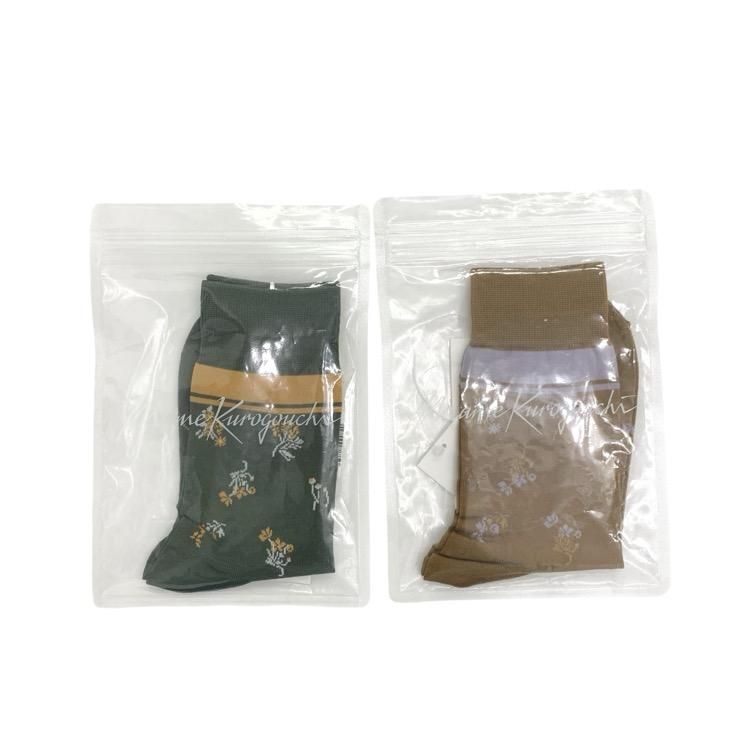 Mame Kurogouchi ޥ᥯ Floral Motif Socks å2På F MM22FW-AC508