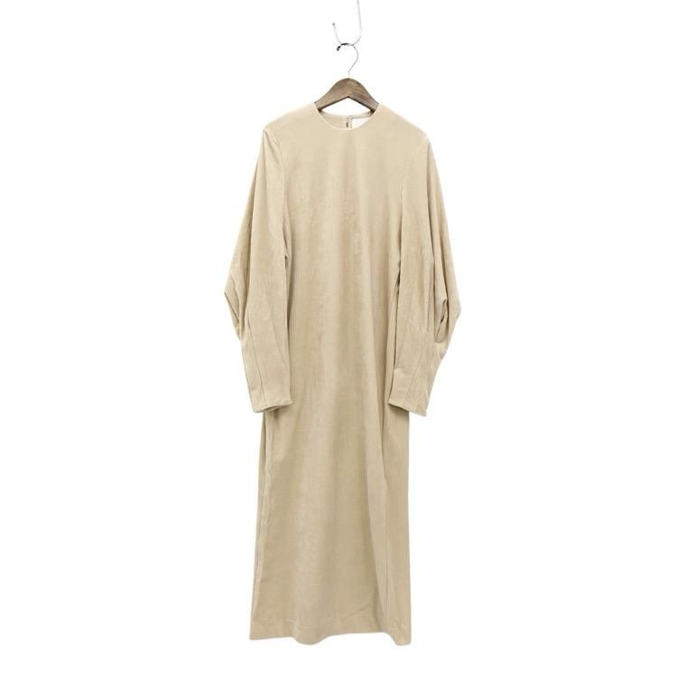 Mame Kurogouchi ޥ᥯ Ribbed Velour Jersey Dress ٥ԡ 顼 2 MM21FW-JS504