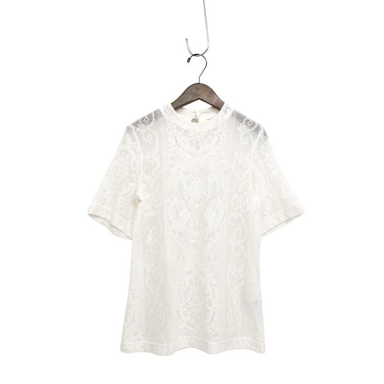 Mame Kurogouchi ޥ᥯ Curtain Lace Jacquard Jersey Top ƥ졼T 1 MM21SS-JS004
