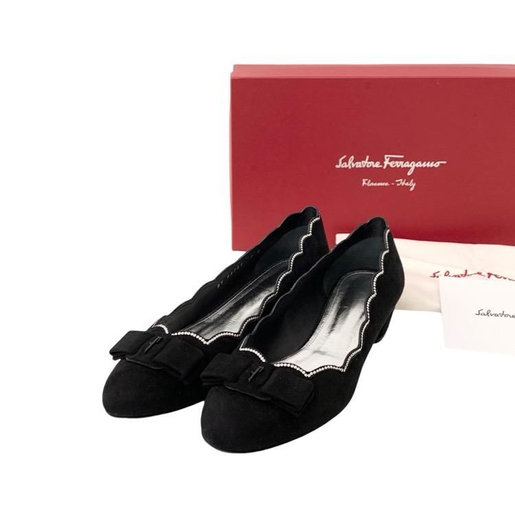 Salvatore Ferragamo ե饬 VARA SHELL  ѥץ ֥å 7D
