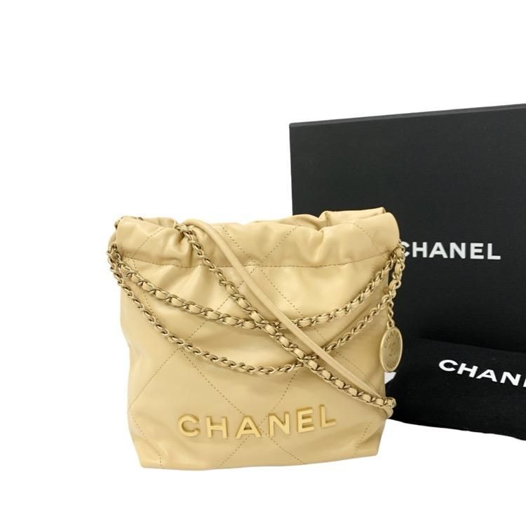 CHANEL ͥ 22 ߥ 㥤ˡե 󥷥 Хå ١ AS3980