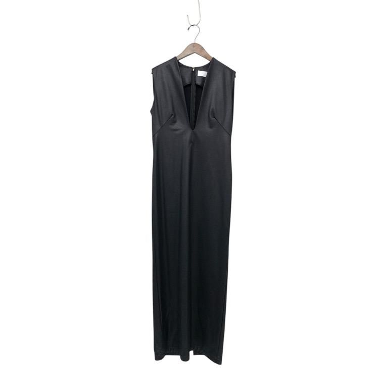 Mame Kurogouchi ޥ᥯ Plungded Long Sweatshirt Dress 쥶Ĵԡ 2 MM23PS-JS714