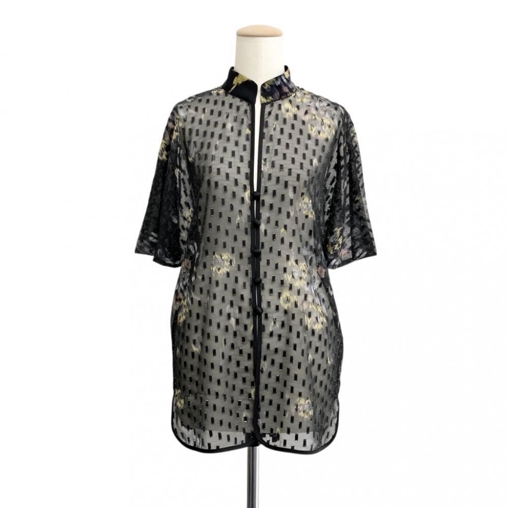 Mame Kurogouchi ޥ᥯ Flower Print Shirt եץȥ֥饦 1 MM19SS-SH021