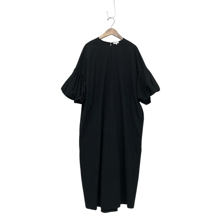 ENFOLD ե Washed COХ롼󥹥꡼DRESS åȥ ԡ ֥å 36 300FS233-1640