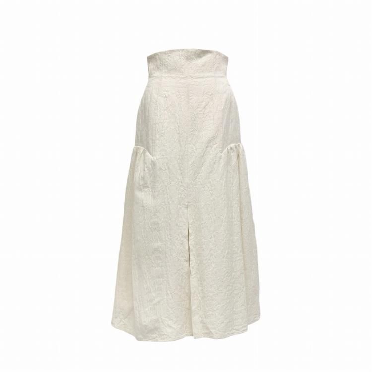 Mame Kurogouchi ޥ᥯ Unlevel Dyeing Box Pleats Skirt ᥹ 2 MM24SS-SK038