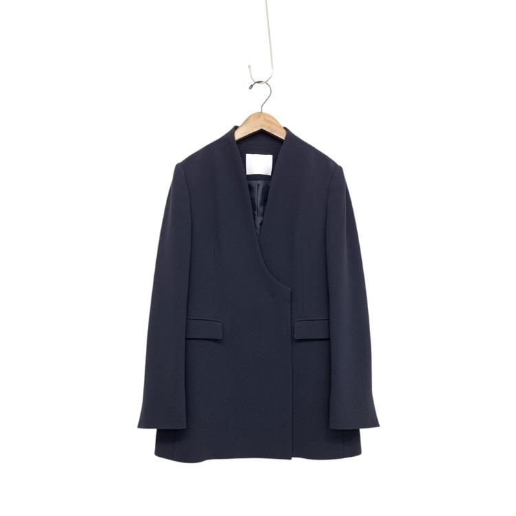 <img class='new_mark_img1' src='https://img.shop-pro.jp/img/new/icons11.gif' style='border:none;display:inline;margin:0px;padding:0px;width:auto;' />Mame Kurogouchi ޥ᥯ Collarless Double Breasted Suit Jacket Ѵۥ㥱å MM24FW-JK011