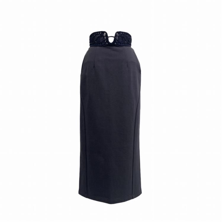 Mame Kurogouchi ޥ᥯ Cording Embroidery Sweat Skirt ɻɽ 1 MM25SS-JS053