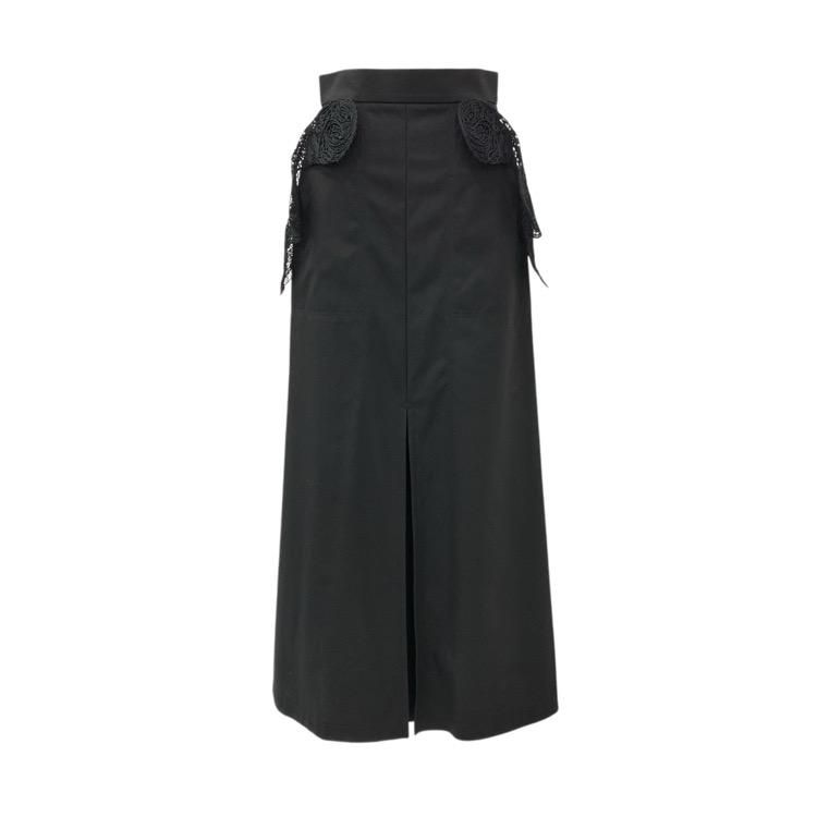 <img class='new_mark_img1' src='https://img.shop-pro.jp/img/new/icons11.gif' style='border:none;display:inline;margin:0px;padding:0px;width:auto;' />Mame Kurogouchi ޥ᥯ Cording Embroidery Detail Cotton Skirt ɽ 2 MM24SS-SK067