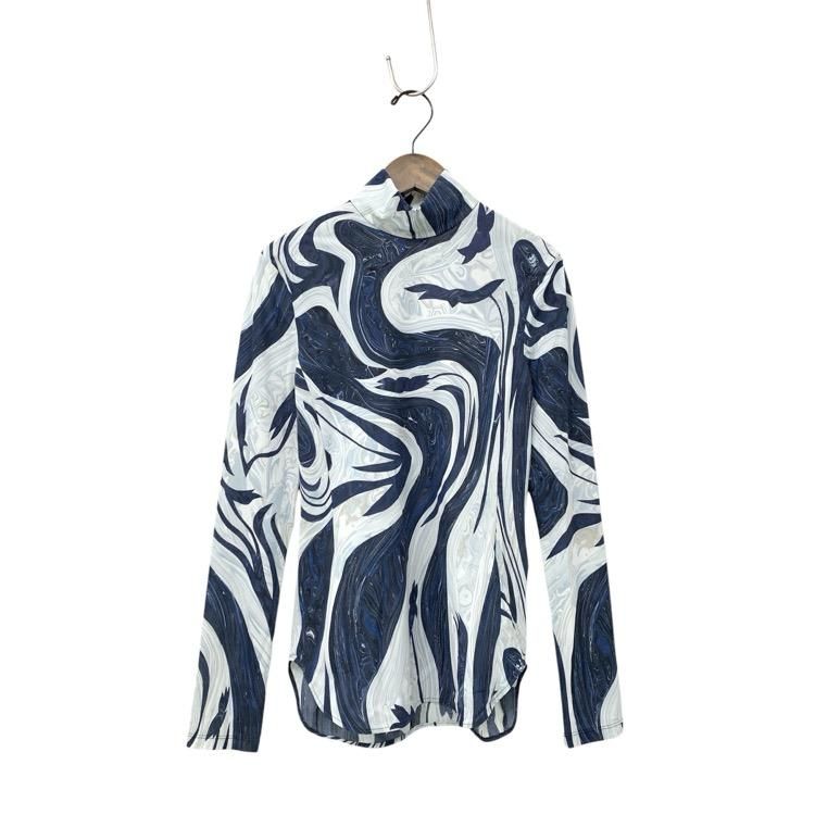 <img class='new_mark_img1' src='https://img.shop-pro.jp/img/new/icons11.gif' style='border:none;display:inline;margin:0px;padding:0px;width:auto;' />Mame Kurogouchi ޥ᥯ Marble Print Jersey High Neck Top ޡ֥륫åȥ 2 MM24SS-JS077