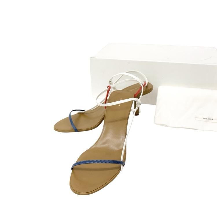 <img class='new_mark_img1' src='https://img.shop-pro.jp/img/new/icons30.gif' style='border:none;display:inline;margin:0px;padding:0px;width:auto;' />THE ROW   BARE SANDAL ȥå ٥  ޥ ȥꥳ 38/24.5cm F1099-L35-AGPW